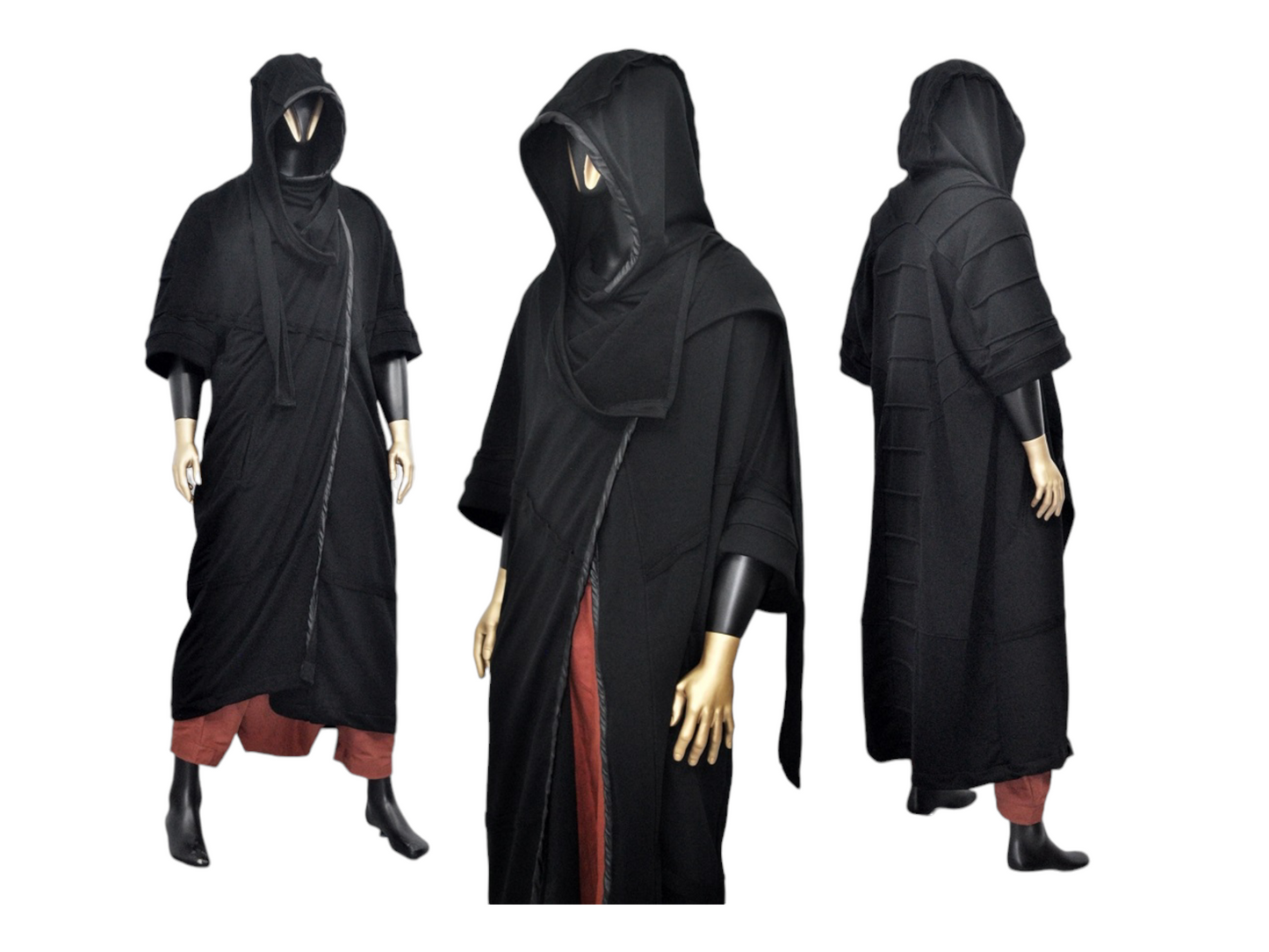 Assassin's Quilted Cardigan Loose Long JACKET,Dune,Apocalyptic-BB0179