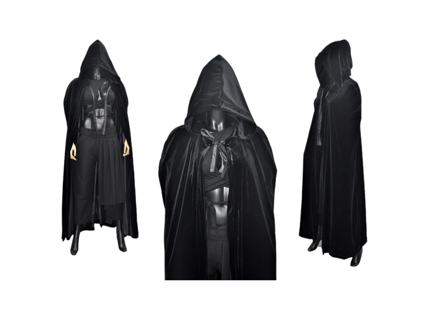 Halloween ! Punk Rave The Vampire's Wife The Crypt Crusader Velvet Cape