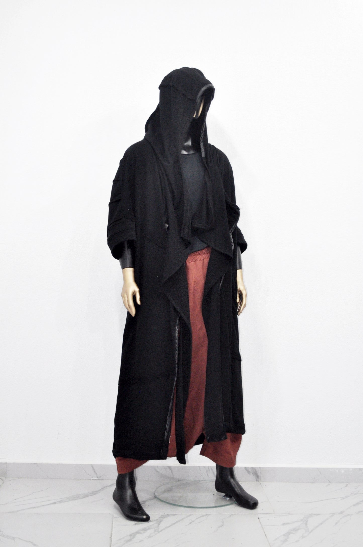 Assassin's Quilted Cardigan Loose Long JACKET,Dune,Apocalyptic-BB0179