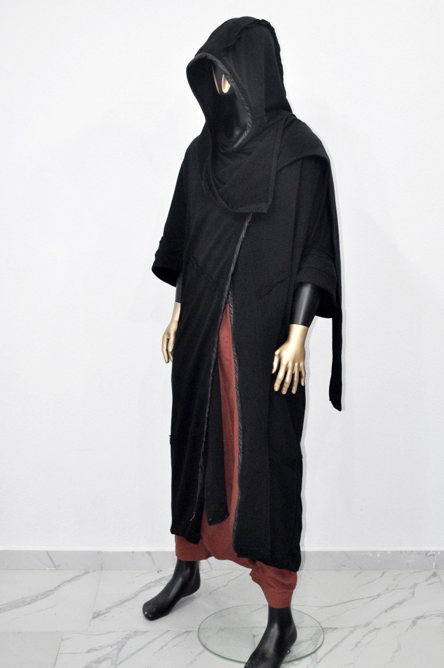 Assassin's Quilted Cardigan Loose Long JACKET,Dune,Apocalyptic-BB0179