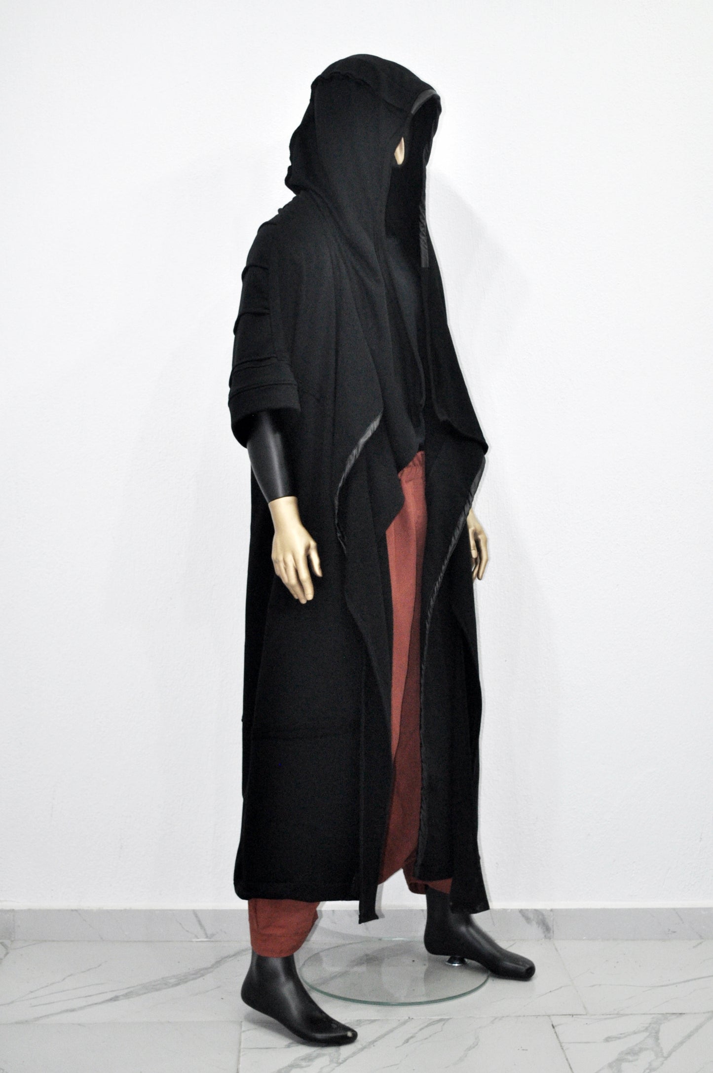 Assassin's Quilted Cardigan Loose Long JACKET,Dune,Apocalyptic-BB0179