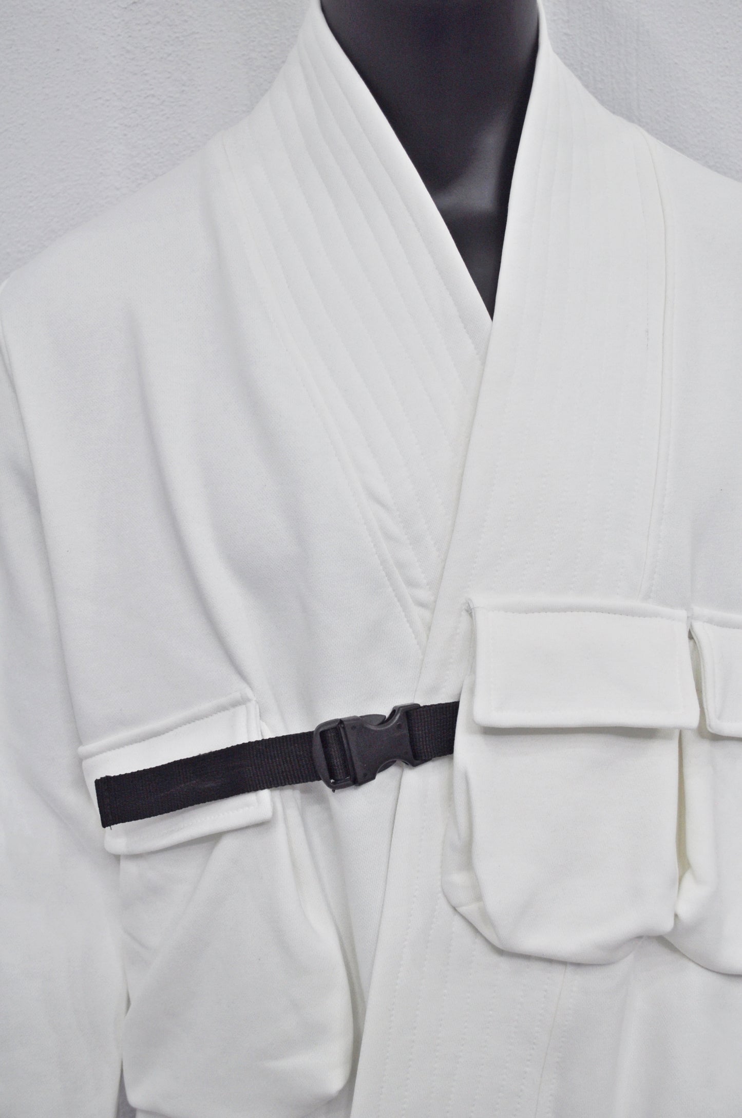 Kimono Look, Tie-up, Ninja Assassin Jacket,Gothic-BB0173