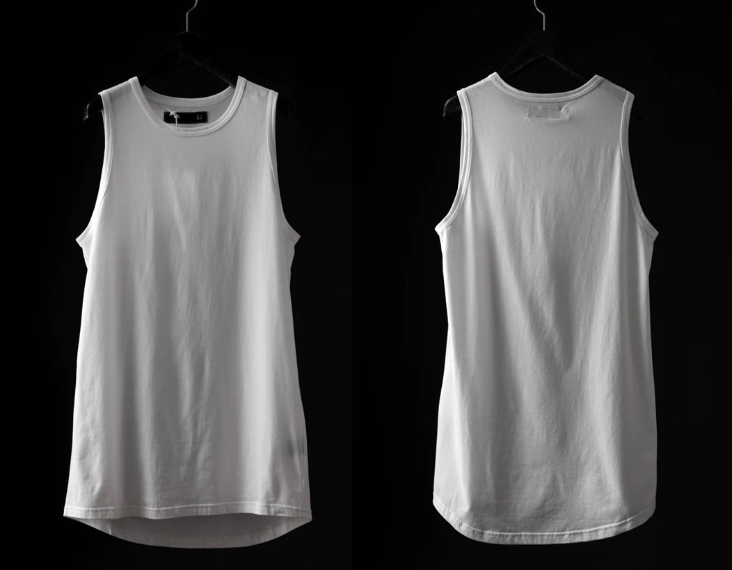 A.F LOOSEY LONG TANKTOP , Relaxed feel Loose Rounded Cut