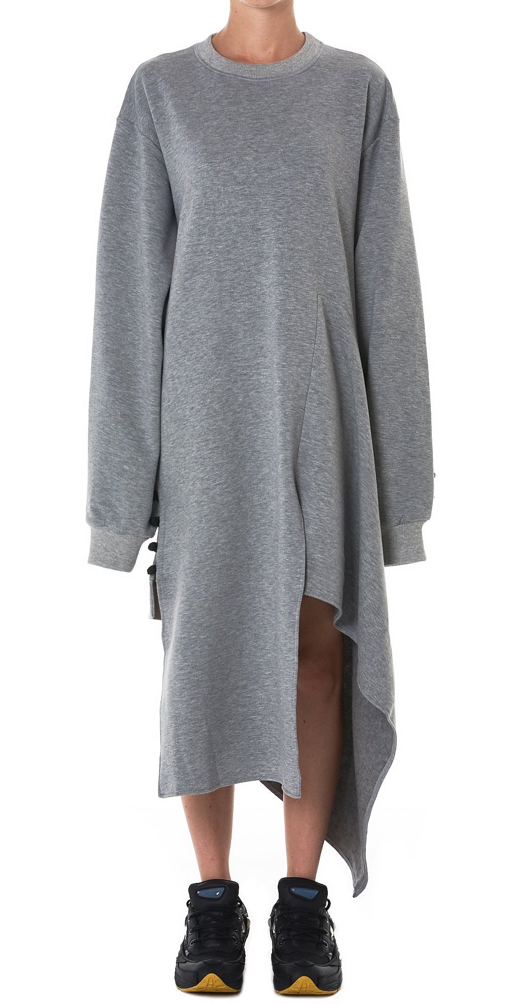 Oversized DECONSTRUCTED Jumper DRESS - Ofelya Boutique