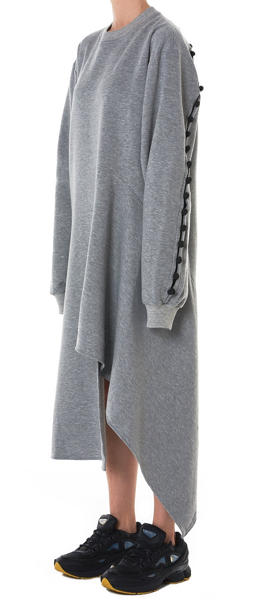 Oversized DECONSTRUCTED Jumper DRESS - Ofelya Boutique