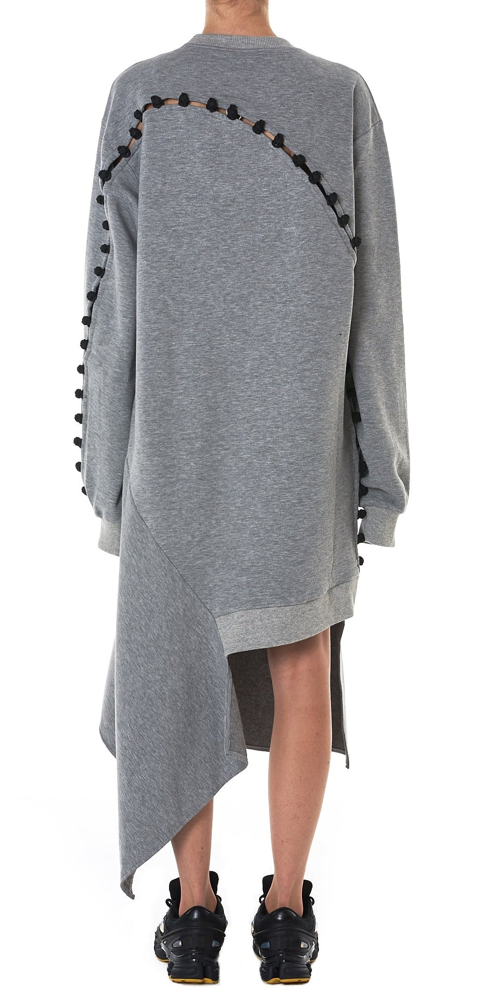 Oversized DECONSTRUCTED Jumper DRESS - Ofelya Boutique