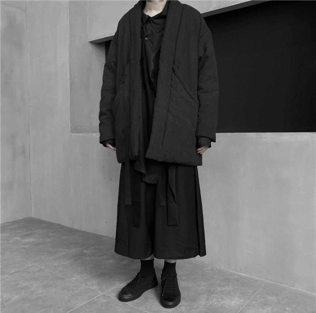 Men Kimono Yohji Design Kimono Yamamoto Loose Jacket
