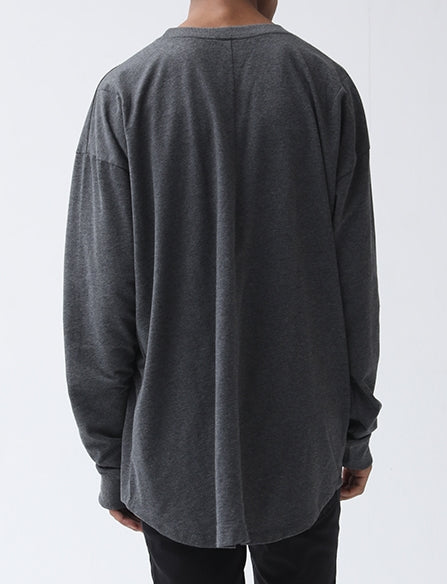 Men's Loose Streetwear Long Sleeve Essentials Crew Neck Sweatshirt - Ofelya Boutique