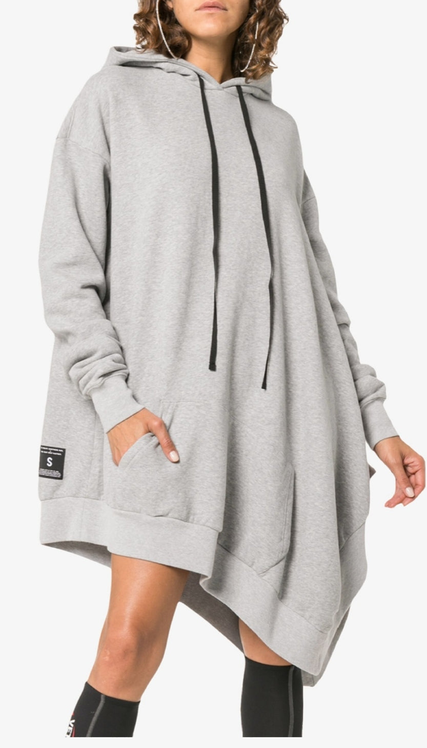 Women Asymmetric Hem Hoodie / Curved Hem + PLUS SIZE