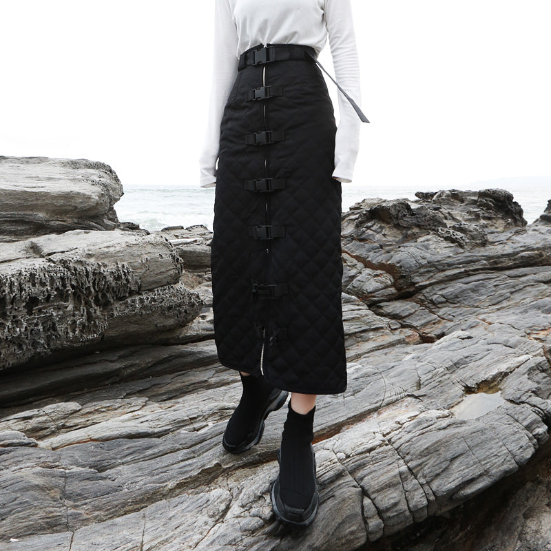 Women SET Multi-pocket Tactical Vest with High Waist Skirt/SET