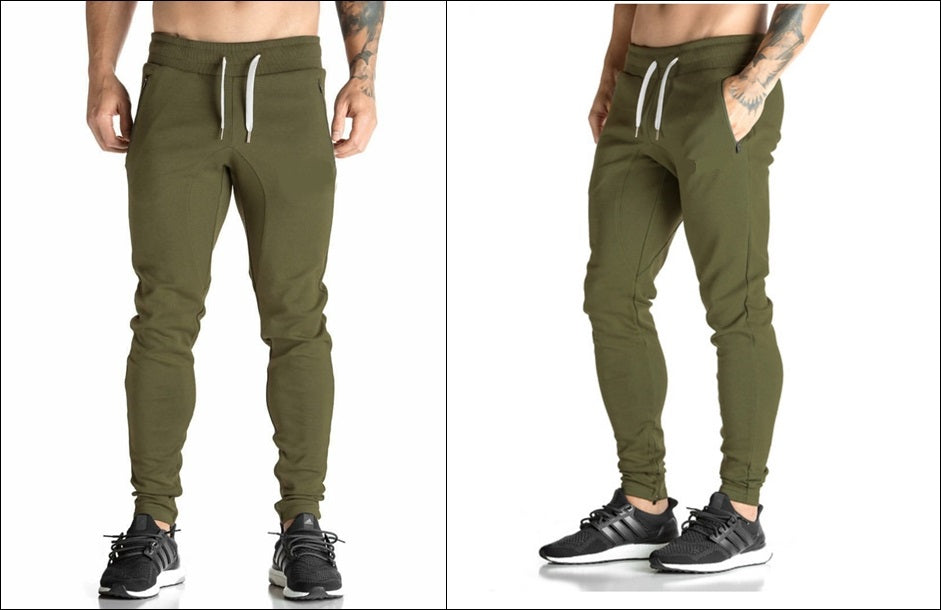 Fashion Mens Gym Fitness Sweats Pants Workout Joggers Gym Wear Sport Trousers US - Ofelya Boutique