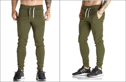 Fashion Mens Gym Fitness Sweats Pants Workout Joggers Gym Wear Sport Trousers US - Ofelya Boutique