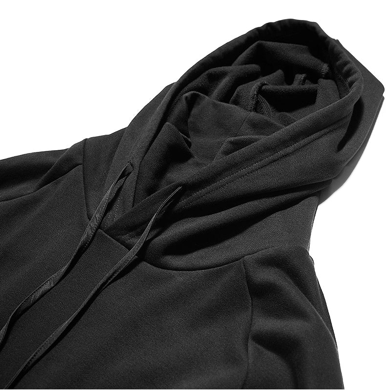 Men's Loose Oversize Overlong Sweater Pocket Hoodie - Ofelya Boutique
