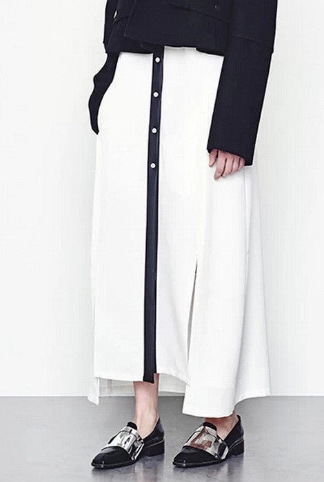 Women Crepe Top Dress Side Slit Overlong Mopping the Floor Long Skirt Kaftan - Ofelya Boutique
