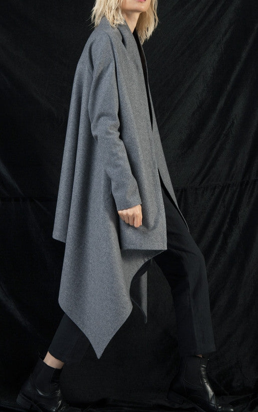 Autumn Original Ofelya Designs Woolen Coat Windbreaker Cardigan Jacket Women - Ofelya Boutique