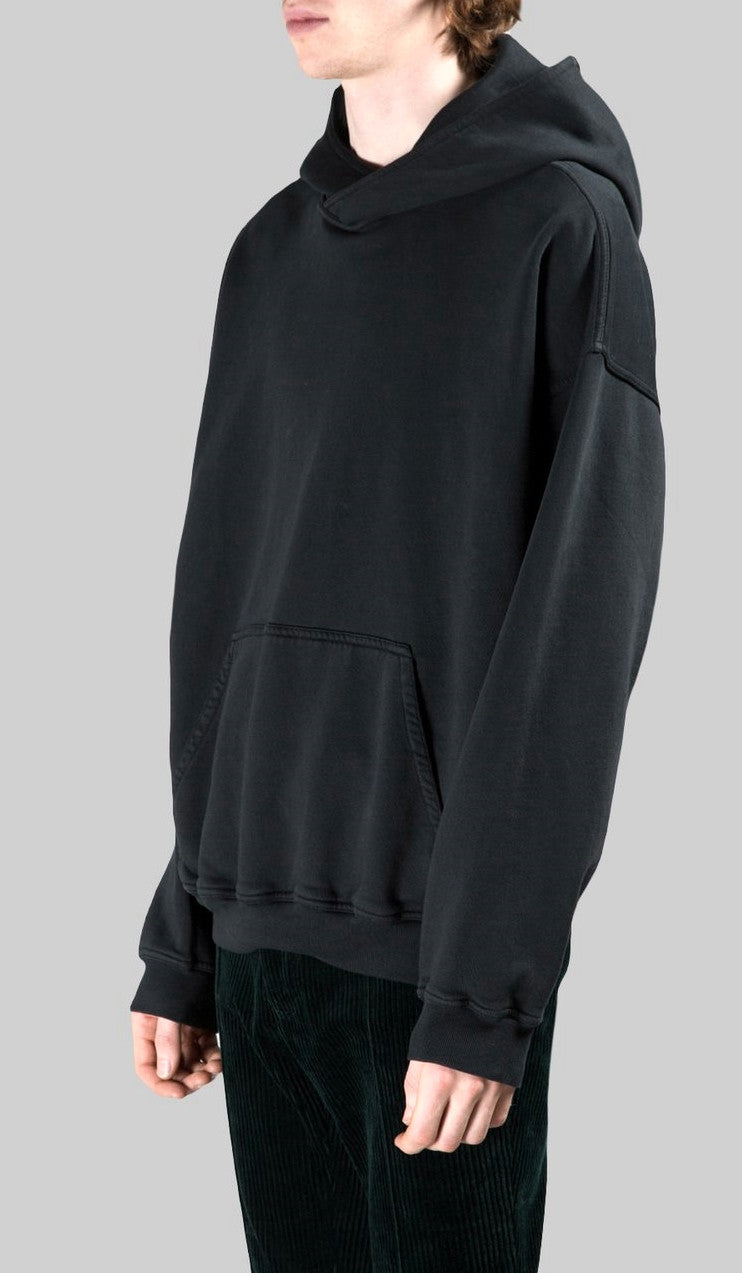 Activewear /Sportswear Oversized Drop Shoulder Hooded Sweatshirt Slashed Hoodie / College Sweatshirt / drop shoulders-BB033 - Ofelya Boutique