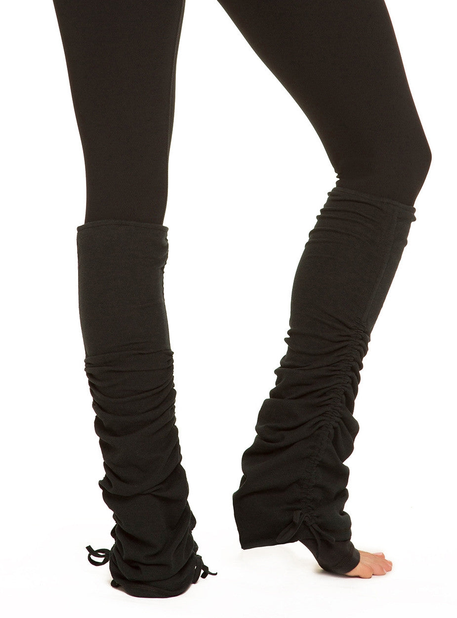Activewear! Leg Warmers / Sports Casual Yoga Fitness Leg Warmers Black / Dance Yoga Accessory/ Yoga - Ofelya Boutique
