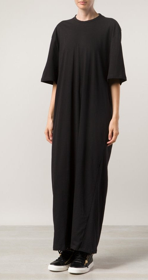 Original Design Corded T-Shirt Ruched Y-cording Relax Fit Tunic Kaftan - Ofelya Boutique