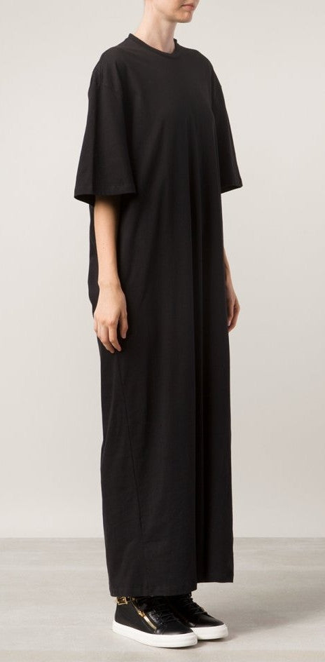Original Design Corded T-Shirt Ruched Y-cording Relax Fit Tunic Kaftan - Ofelya Boutique