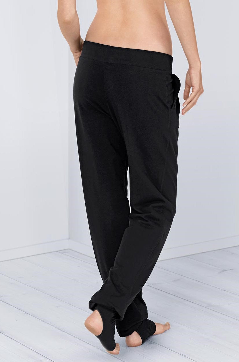 Activewear ! Sports Casual Yoga Fitness Leggings Trouser / Tights With Spats / Extra Long Leggings / Black Pant / Dance yoga wear-BB335 - Ofelya Boutique