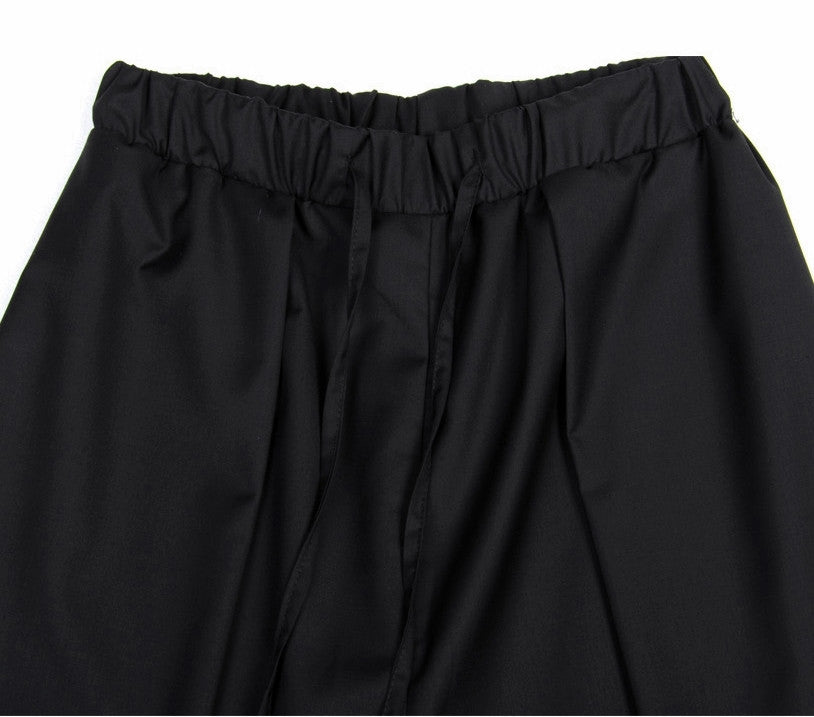 Mens Sarrouel Japanese Wide Leg Trouser Yoga Pant - Ofelya Boutique