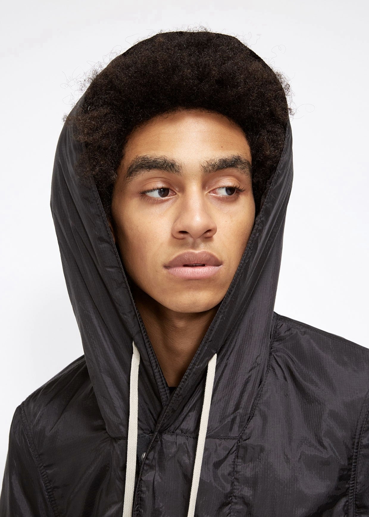 D RK SH D W Nylon Ripstop Fishtail Parka