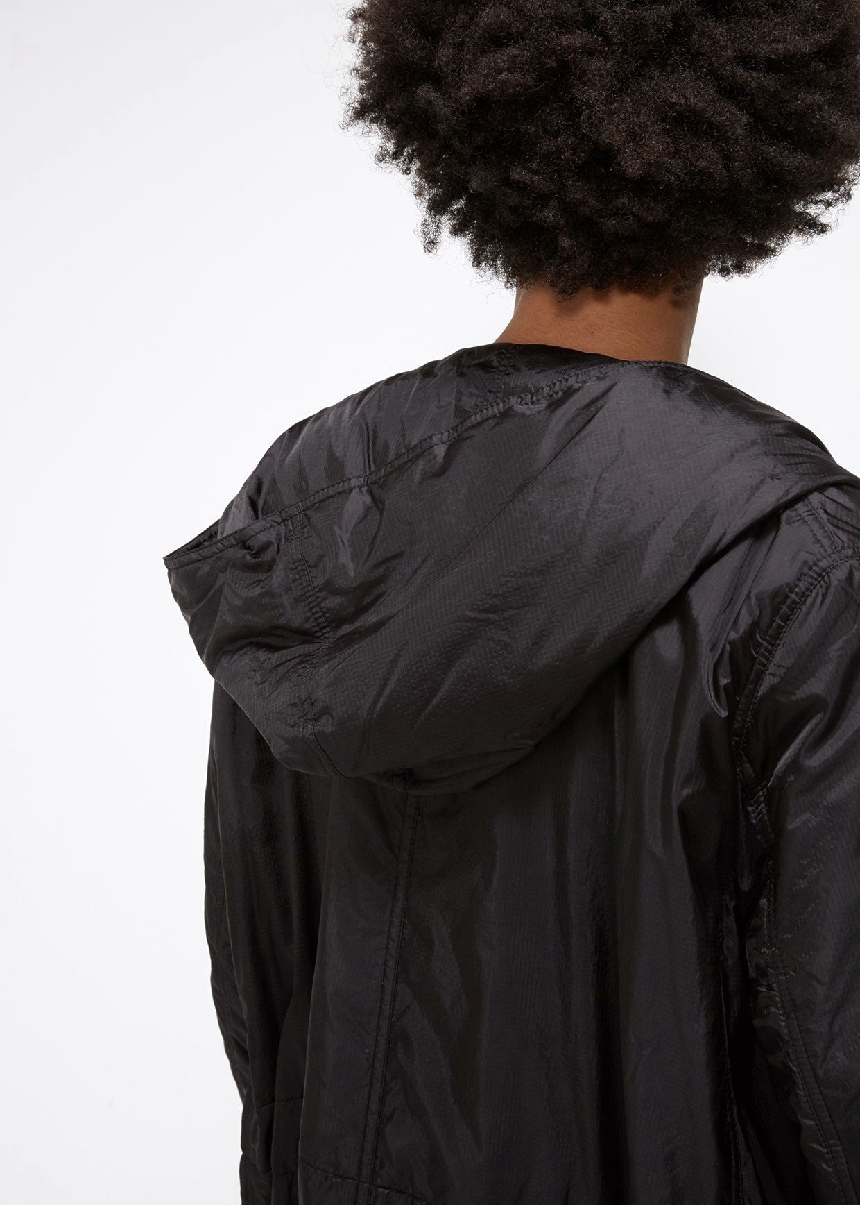 D RK SH D W Nylon Ripstop Fishtail Parka