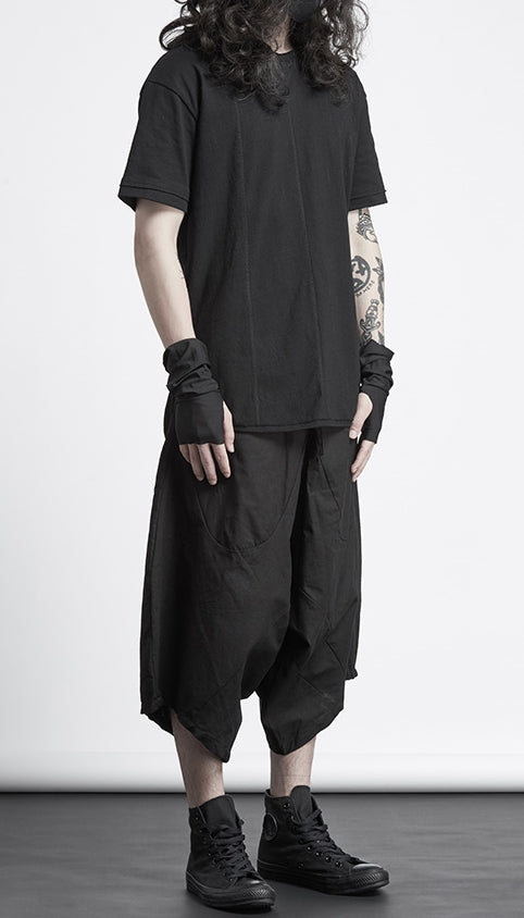 Mens Sarouel Pants - Drop Crotch Jogging Pants // Handmade
