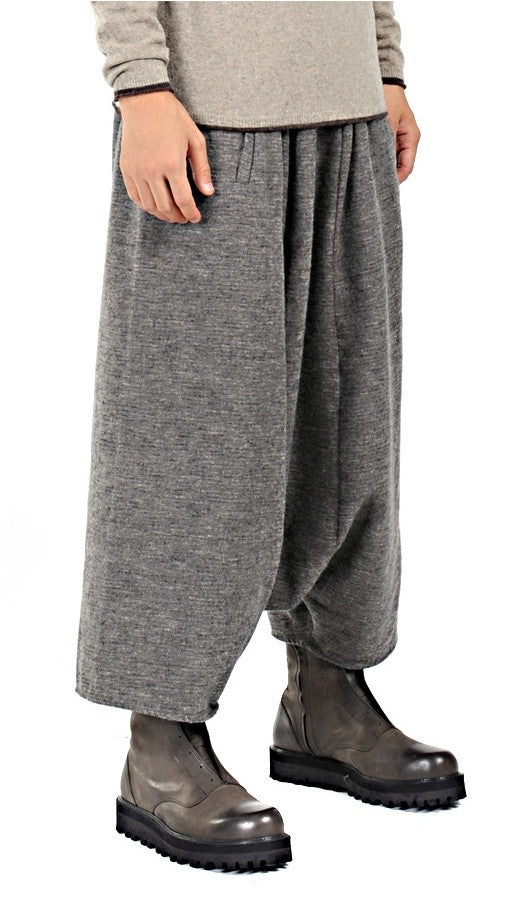 Sarrouel Japanese Wide Leg Stretch Cotton Trouser Yoga Pant / Unisex - Ofelya Boutique