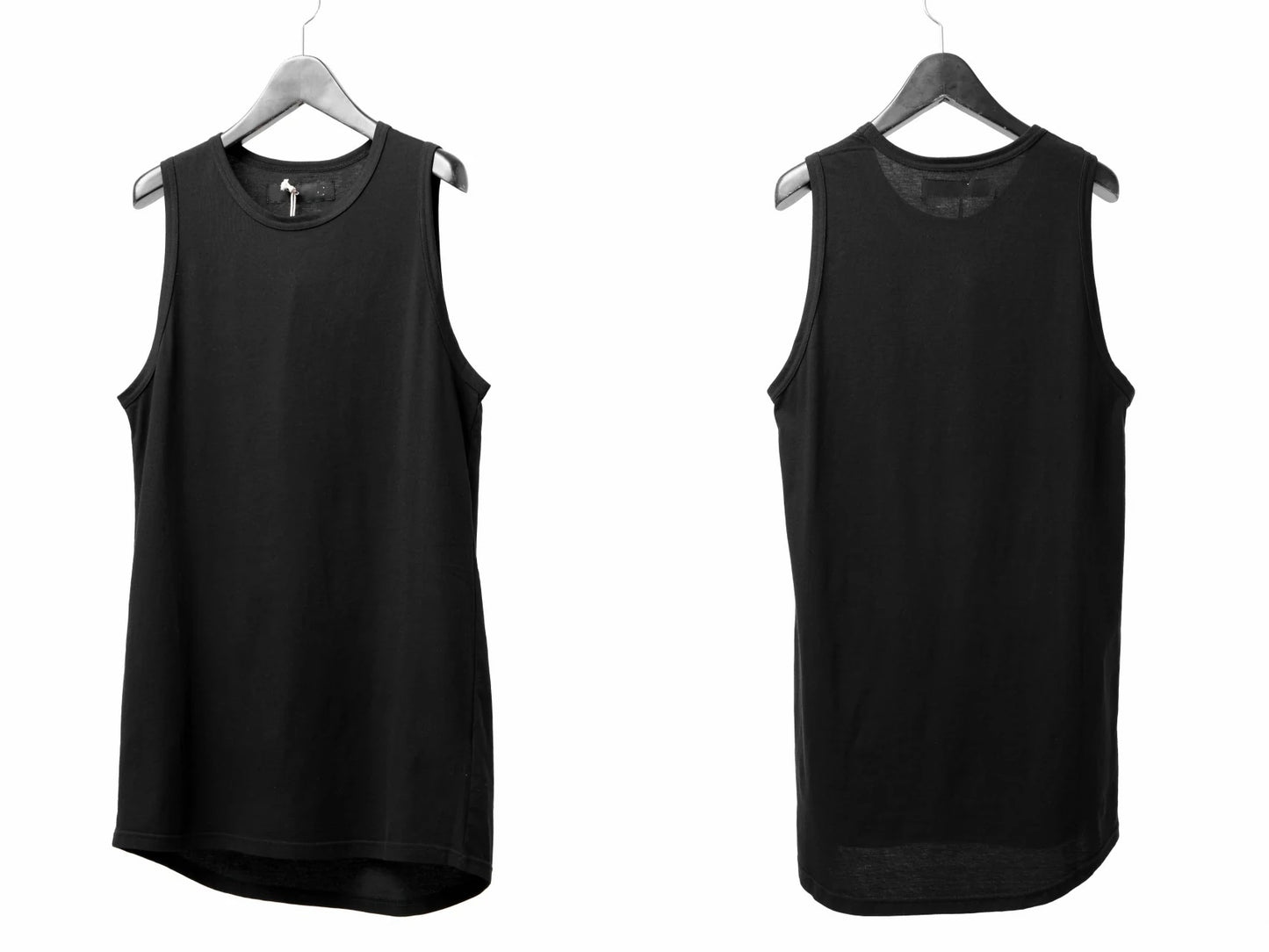 A.F T LOOSEY LONG TANKTOP , Essential Silky Longline Oval Cut Top