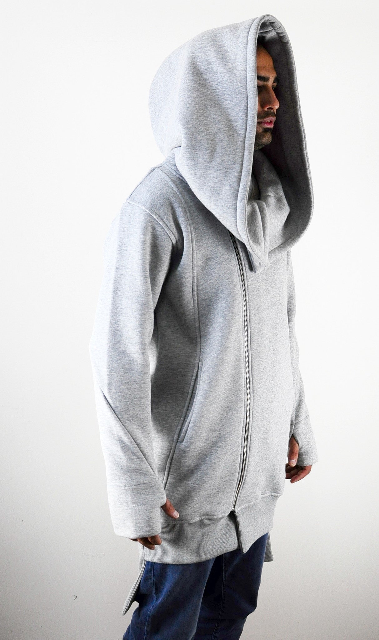 Oversized Hood Long Sleeve Hoodie / Assasian CREED