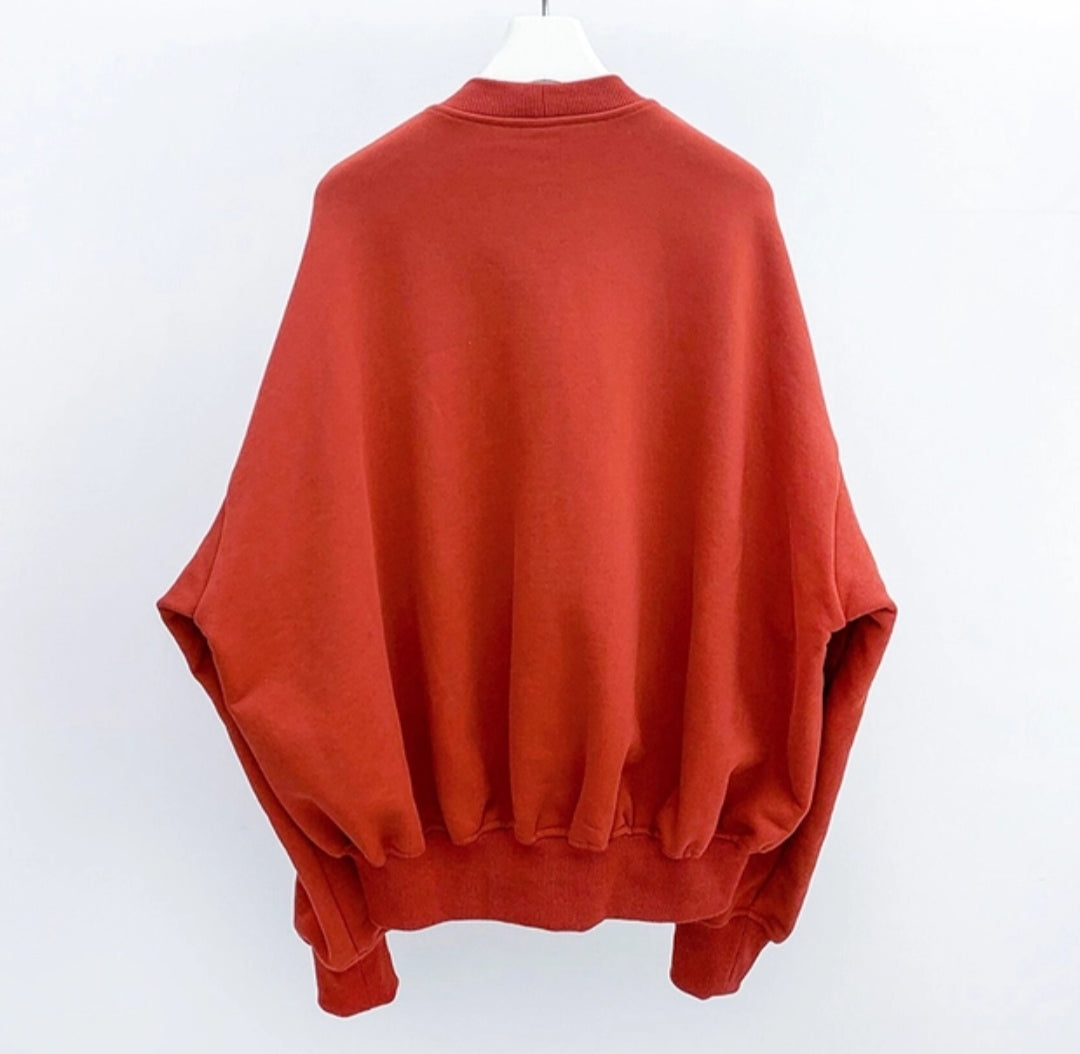 Chest Pocket Oversized Sweatshirt – Ofelya Boutique