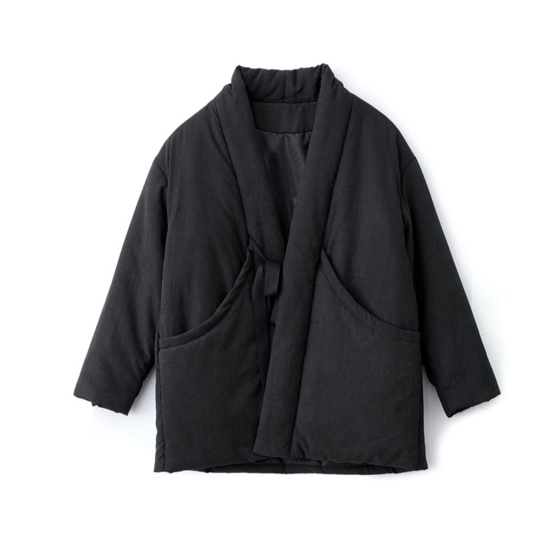 Patchwork Samue Jacket | Kakishibu | Sashiko | Kimono style – MASTER  CRAFTSMANSHIP