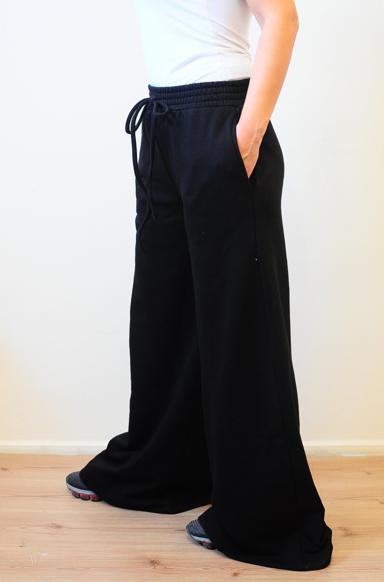 Wide Leg Kimono Tricot Track Pants | Ofelya Boutique Wide Leg Kimono Tricot Track Pants | Ofelya Boutique
