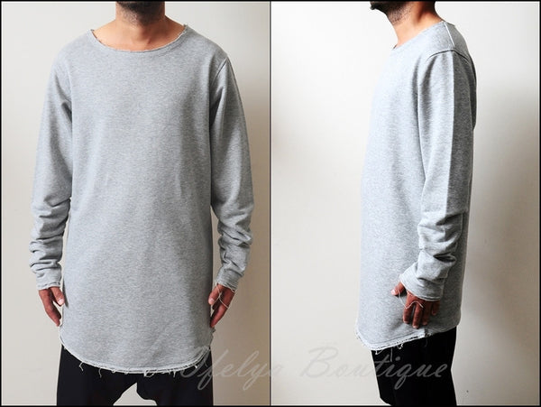 【ENFOLD】23SS　WIDE SLEEVES SHIRT 　グレー sean-ultra-soft-classic-henley