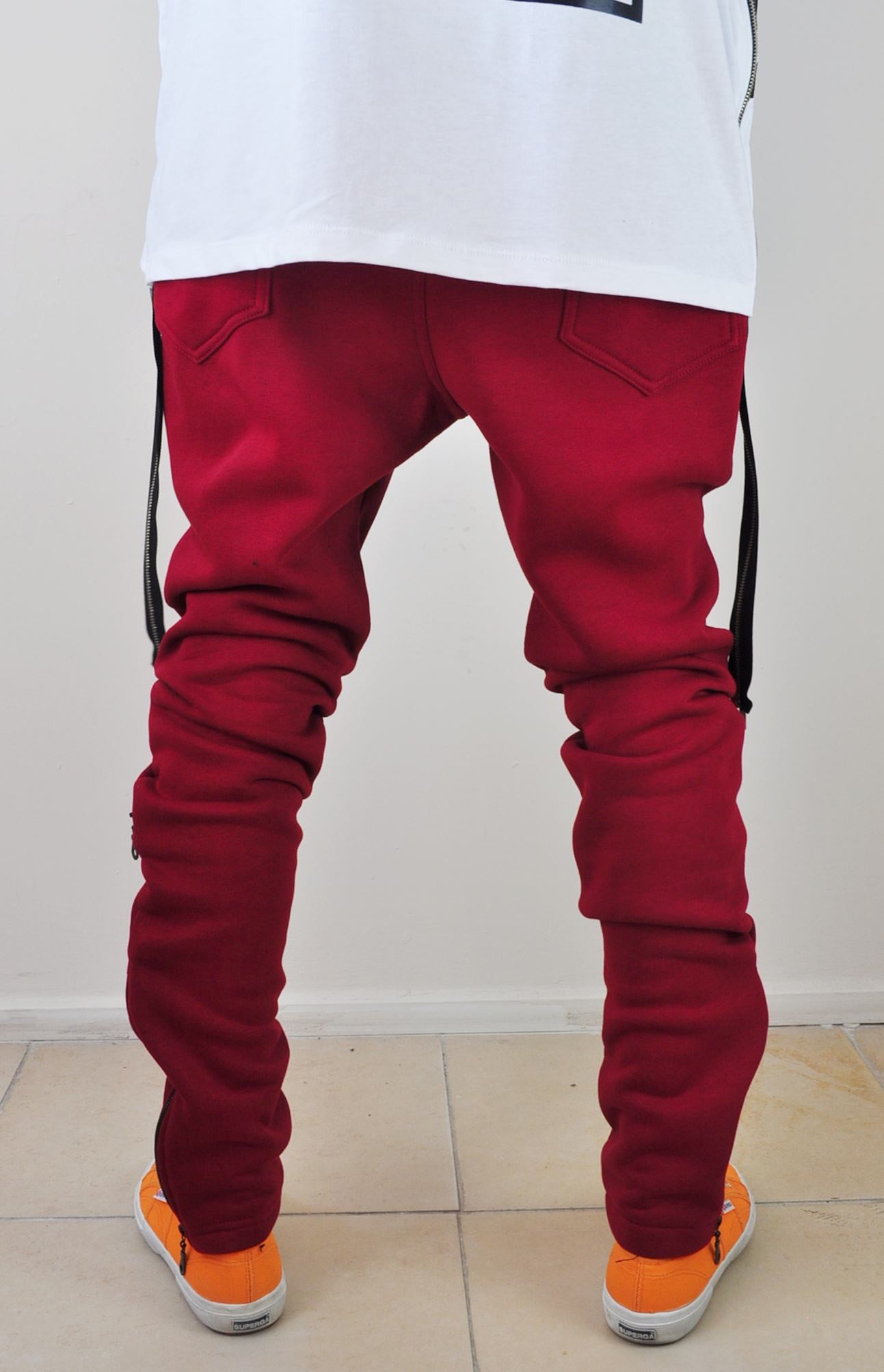 Biker Drop Crotch Jogger Pants for Mens | Ofelya Boutique Biker Drop Crotch Jogger Pants for Mens | Ofelya Boutique