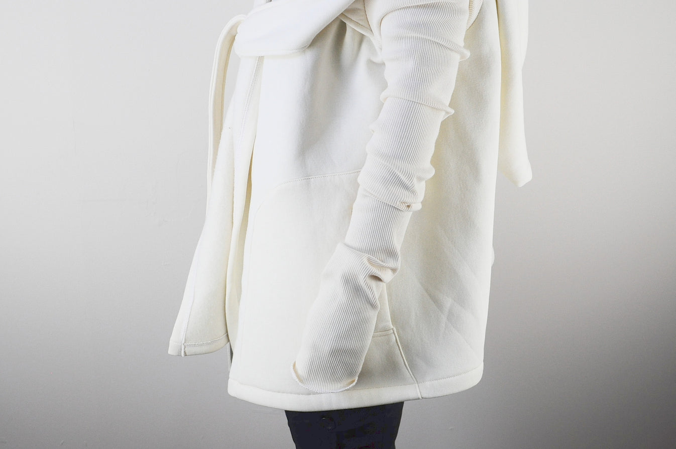shawl with hoodie