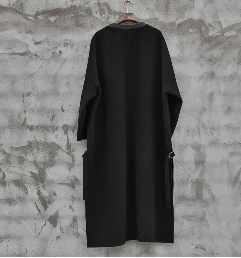 Long thin hot sale coat