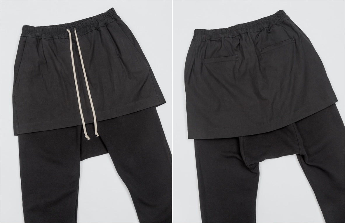 Men's Kilt Pants /Sarouel-Style Trousers / Japanese
