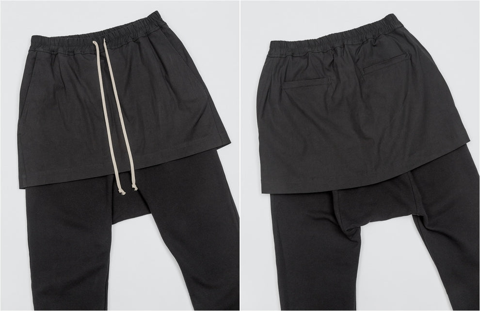 light wool tropical uniform kilt pants