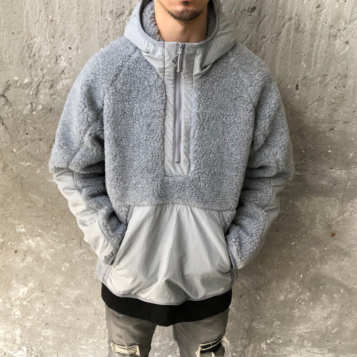 Nylon pullover outlet hoodie